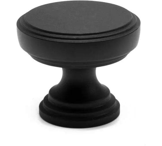 Изображение товара Ручка-кнопка CAPPIO PK322 диаметр 30 мм, черный 9905855