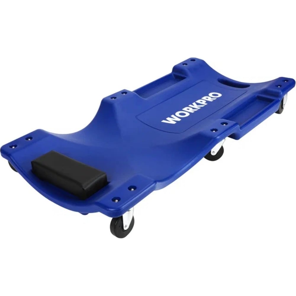 Изображение товара Подкатная тележка WORKPRO 900 мм макс нагрузка 90 кг легкая и прочная