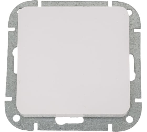 Изображение товара Механизм 1-клавишного проходного выключателя Bylectrica скрытой установки, серия АСТРУМ, белый С610-3561