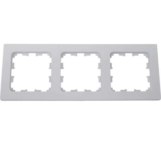 Изображение товара 3-местная рамка Bylectrica серия АСТРУМ, белый ЮЛИГ.735212.573
