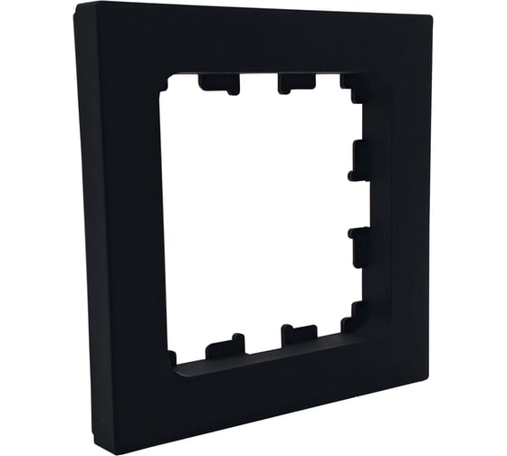 Изображение товара 1-местная рамка Bylectrica серия АСТРУМ, карбон ЮЛИГ.735212.571 карбон