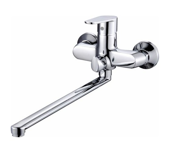 Изображение товара Универсальный смеситель Potato с прямым изливом и переключателем для душа P2231