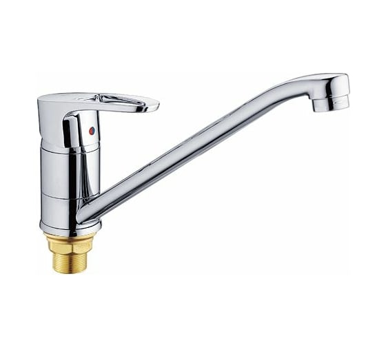 Изображение товара Смеситель для кухни Potato с длинным изливом, с гайкой P4921