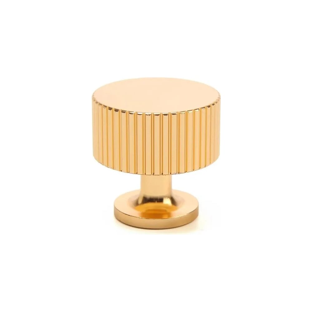 Изображение товара Ручка-кнопка CAPPIO PK326 диаметр 28 мм золото современная мебельная ручка