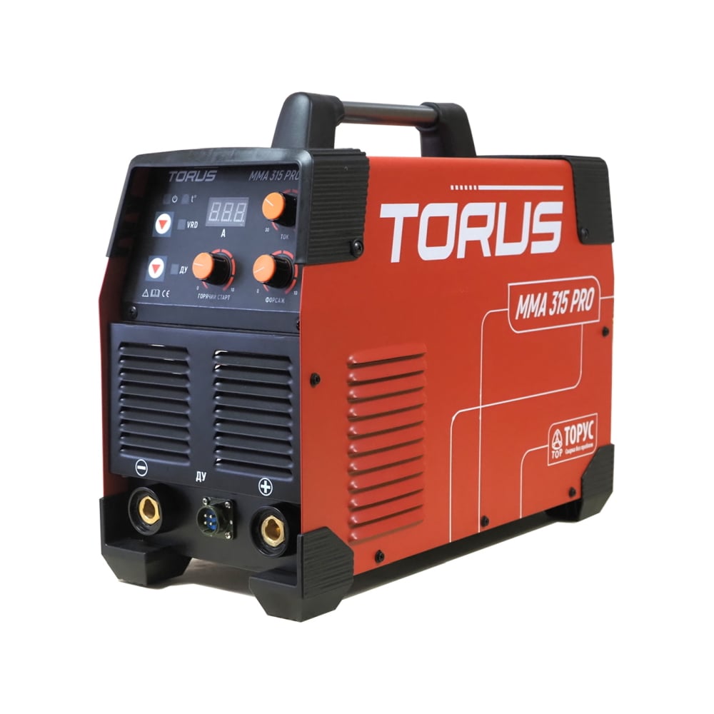Изображение товара Инвертор для сварки Торус 315 полупрофессиональный с дисплеем и пультом
