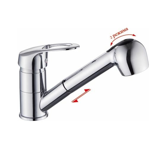 Изображение товара Смеситель для кухни Potato P6029