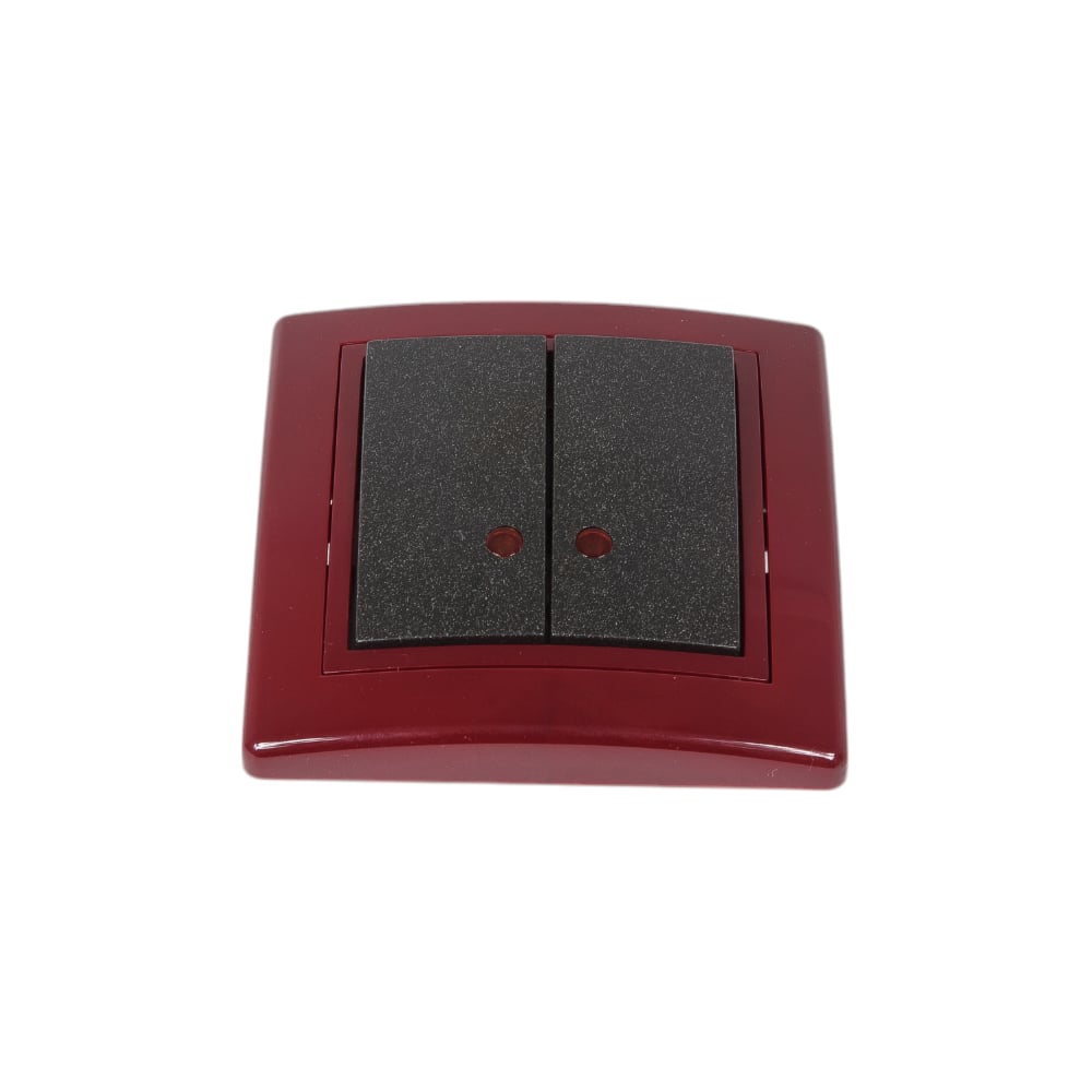 Изображение товара 2-клавишный выключатель Aling-conel PRESTIGE с индикацией