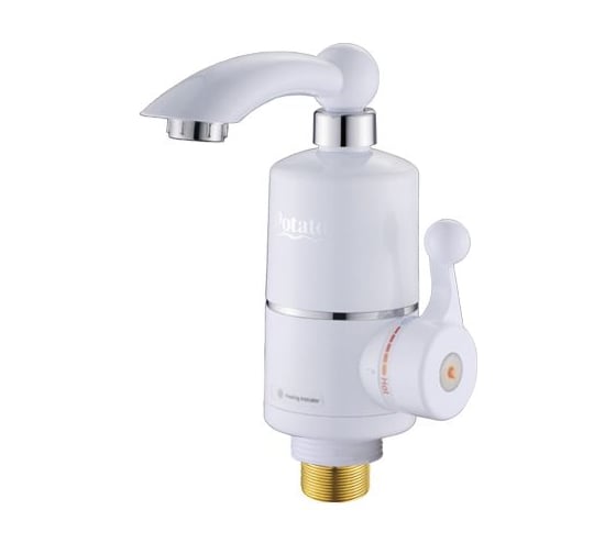 Изображение товара Смеситель для умывальника с водонагревателем Potato P0057