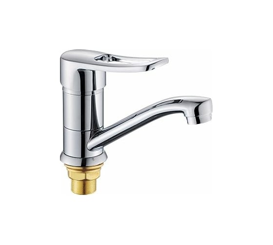 Изображение товара Смеситель для кухни с коротким изливом Potato P45150-2