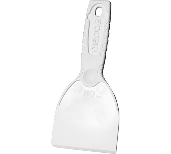 Изображение товара Шпатель для деликатных работ DECOR 80 мм, пластиковая ручка 309-0080 11613246