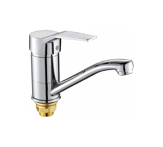 Изображение товара Смеситель для кухни с коротким изливом Potato P4514-2