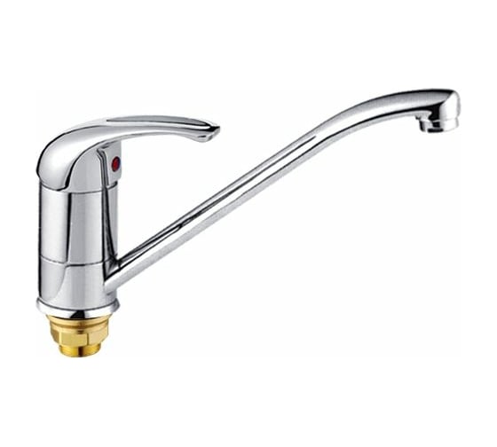 Изображение товара Смеситель для кухни Potato с длинным изливом, с гайкой P4904