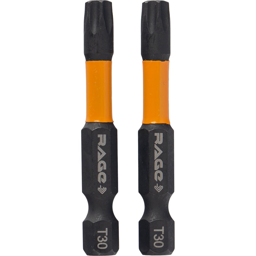 Изображение товара Набор ударных бит RAGE By VIRA IMPACT TORX T30 2 шт. длина 50 мм Изображение товара Набор ударных бит RAGE By VIRA IMPACT TORX T30 2 шт. длина 50 мм