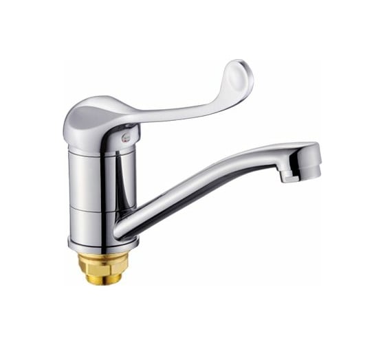 Изображение товара Смеситель для кухни с коротким изливом Potato P4505-2