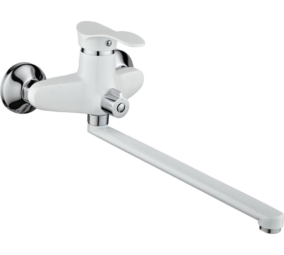 Изображение товара Универсальный смеситель Potato с плоским прямым изливом и переключателем для душа P2201-7