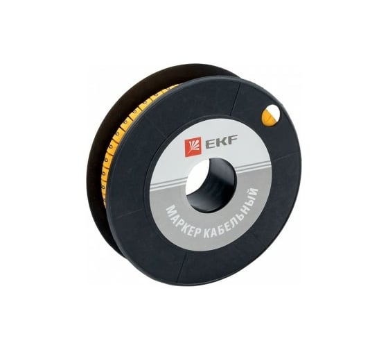 Изображение товара Кабельный маркер EKF 6,0 мм2, 9, 350 шт, ЕС-3, PROxima plc-KM-6-9