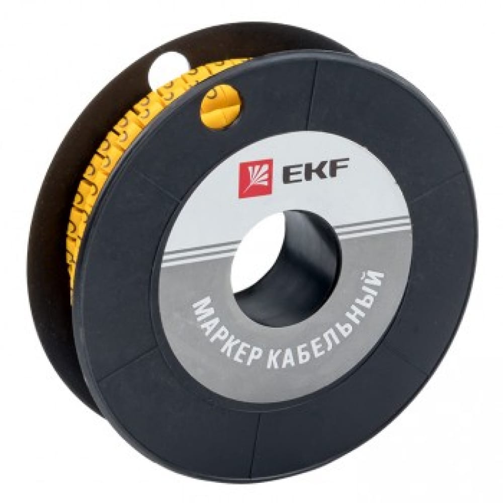 Кабельный маркер EKF электрический кабельный теплый пол для дома electrolux eem 2 150 2 5 кабель 3 9 мм 150 вт площадь обогрева 2 5 м²