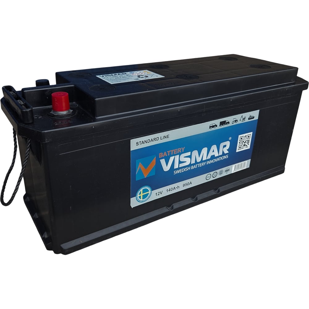 Изображение товара АКБ VISMAR ST 6СТ-140 N R-4 950A 513/189/223 4660003793857