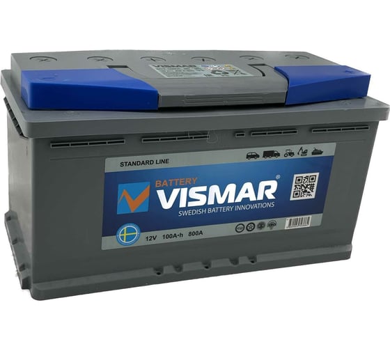 Изображение товара АКБ VISMAR ST 6СТ-100 N R-0 800A 353/175/190 4660003793864