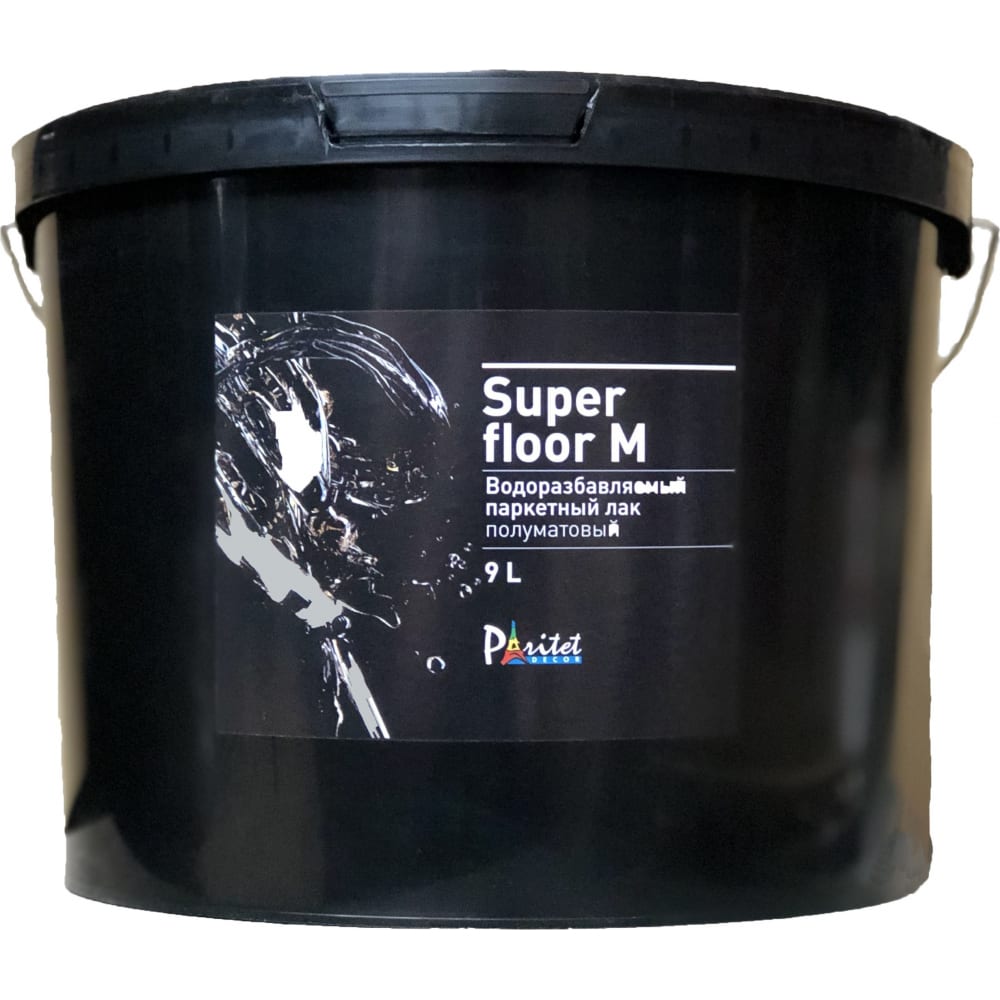 фото Паркетный лак paritet color super floor m 9 l матовый pa00375