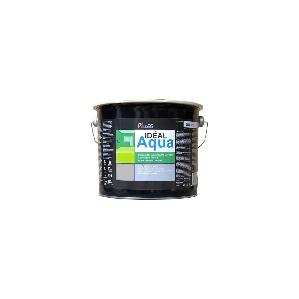 фото Краска для стен и потолков paritet color ideal aqua base с 0,9l pa10004