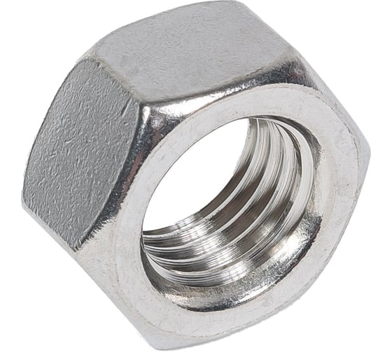 Изображение товара Шестигранные нержавеющие гайки КРЕП-КОМП DIN934 А2 м20 5шт гшн20мф