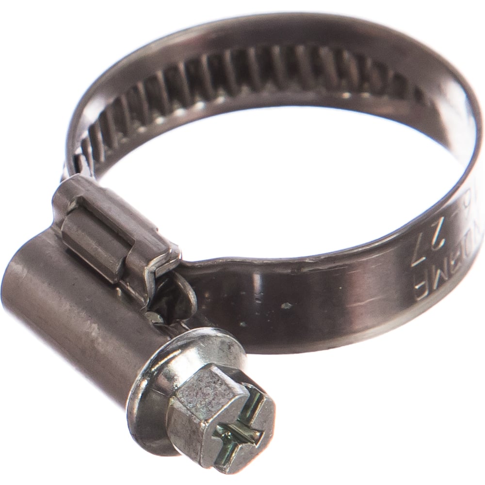 Изображение товара Хомут червячной NORMA 16-27/9W2, нержавеющая сталь, 100 шт