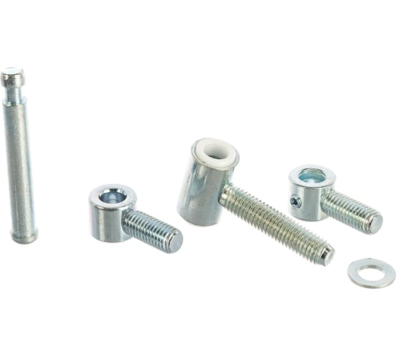 Изображение товара Противосъемная петля с регулировочными шайбами CEMOM MOATTI DL EBP 705-0/22AX45AX22A 8005 в сборе, оцинк., для стальных дверей 51501