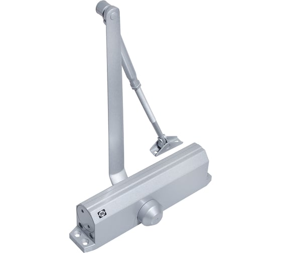 Изображение товара Доводчик DOORLOCK DL180A BC size 1-6/7 серебристый, с регулир. функциями тормоза открывания и усилия закрывания 75538