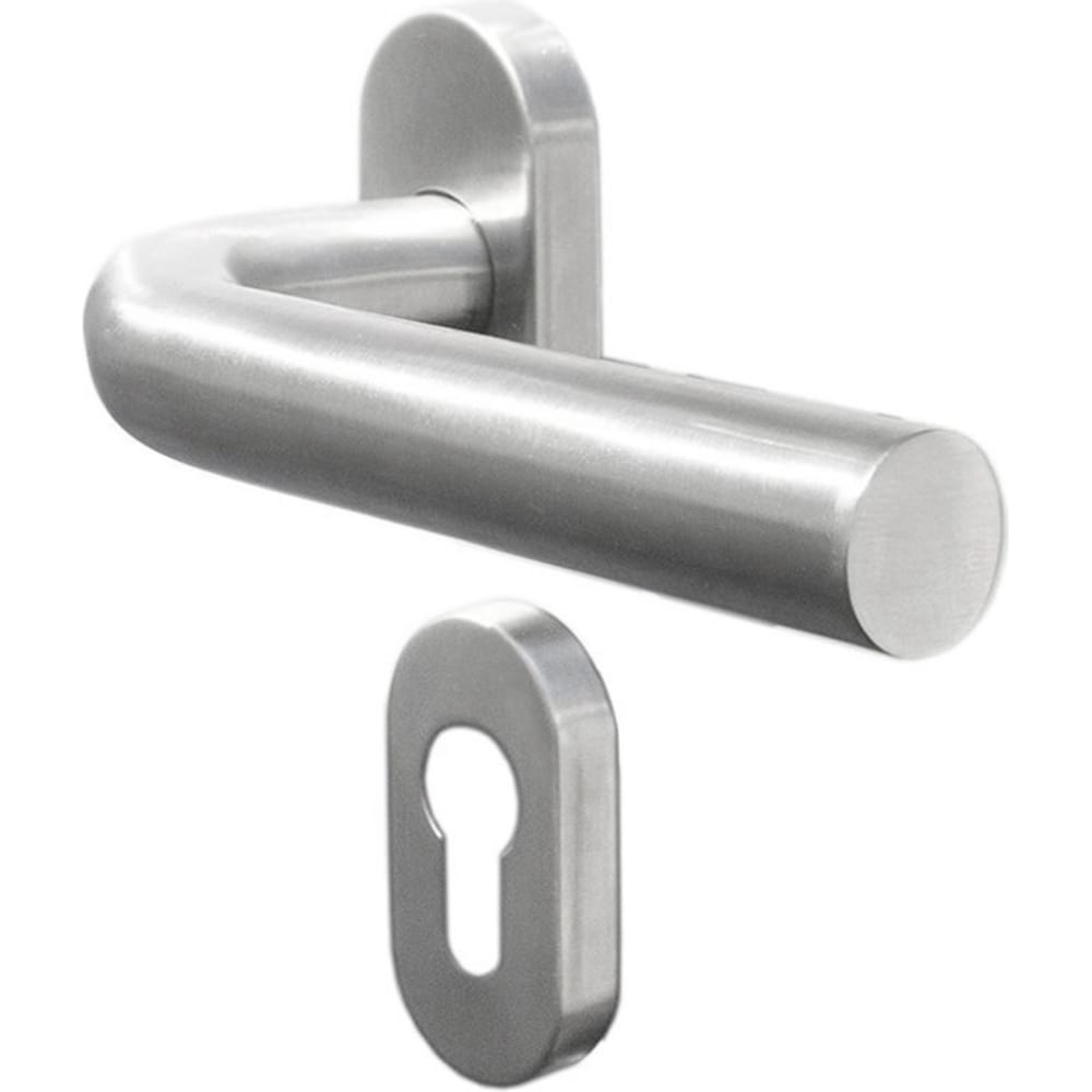 Гарнитур для профильных дверей Doorlock овальная ключевина для профильных дверей doorlock