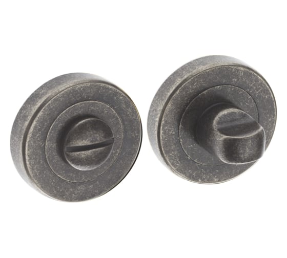 Изображение товара Поворотная кнопка DOORLOCK DL M08/Y AB-SR античная бронза A=35-42мм, шток 5/8мм 73544