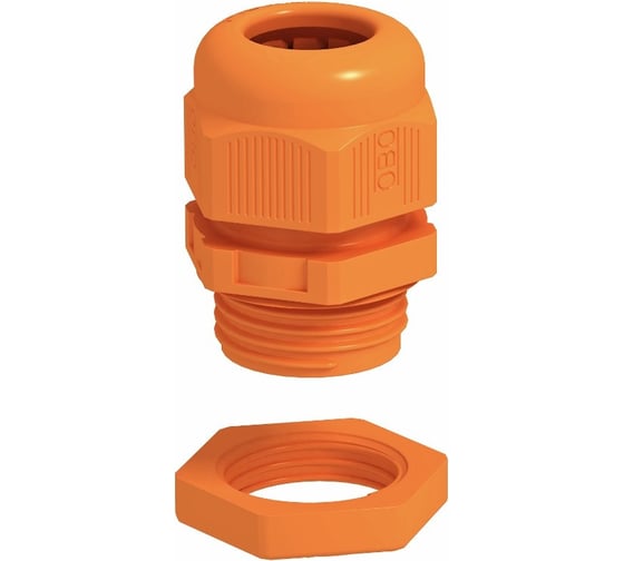 Изображение товара Кабельный ввод OBO Bettermann огнестойкий, V-TEC VM32+ OR, в комплекте с контргайкой M32 10 шт 7205666