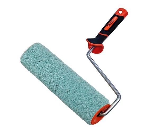 Изображение товара Валик DECOR микрофибра премиум 250 мм, d-50 мм, ворс 12 мм 550-8250 11613306