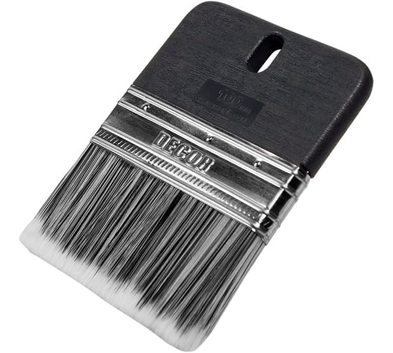 Изображение товара Декоративная кисть DECOR 100 мм, серебристый ворс 992-100 11613266