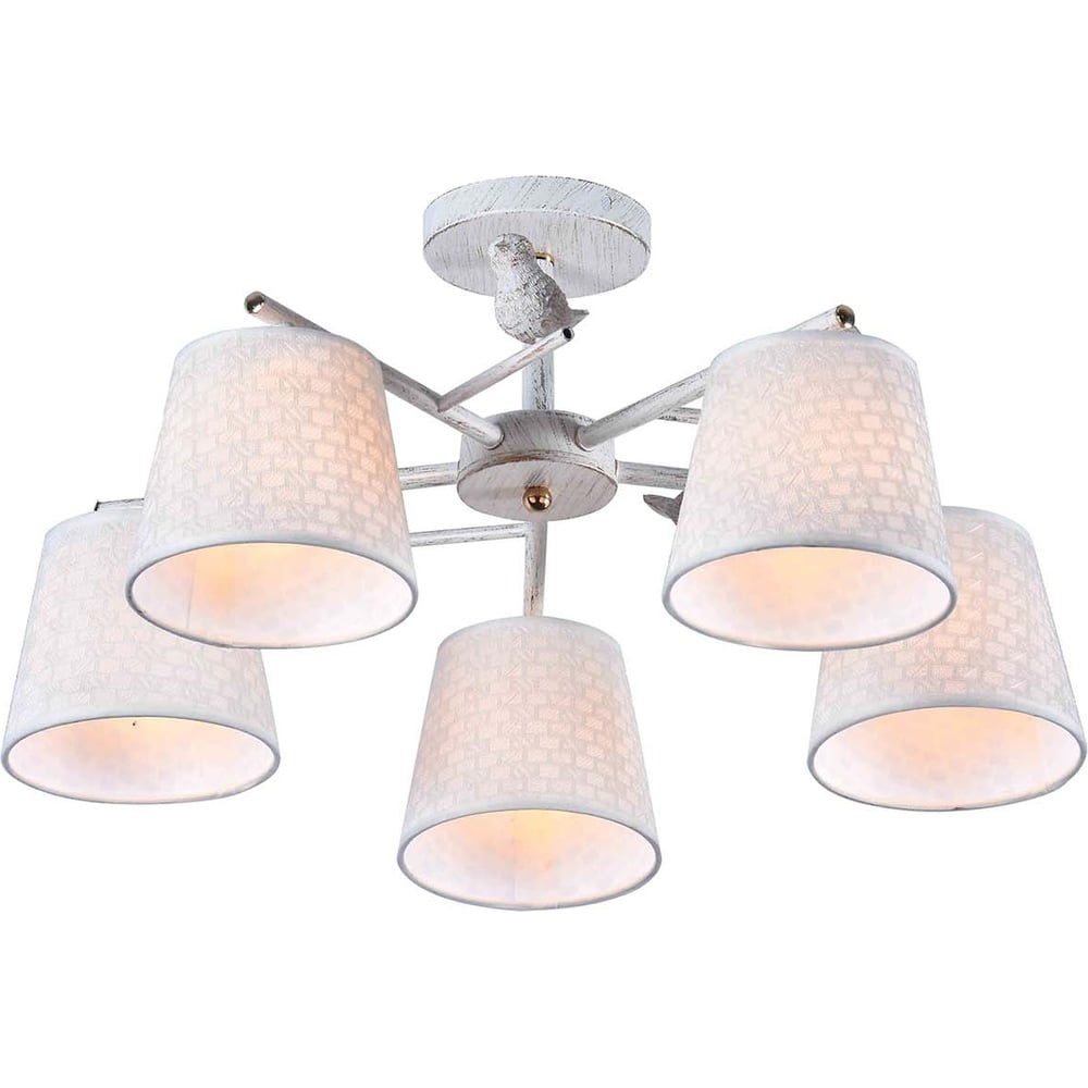 Потолочный светильник ESCADA E27*60W White/Gold 697/5P