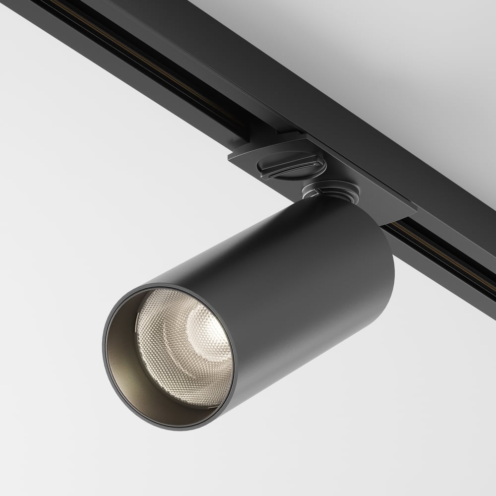Изображение товара Трековый светильник MAYTONI Focus LED 12W черный алюминий с диммированием