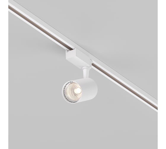 Изображение товара Трековый светильник MAYTONI vuoro 10w led белый алюминий TR003-1-10W3K-M-W