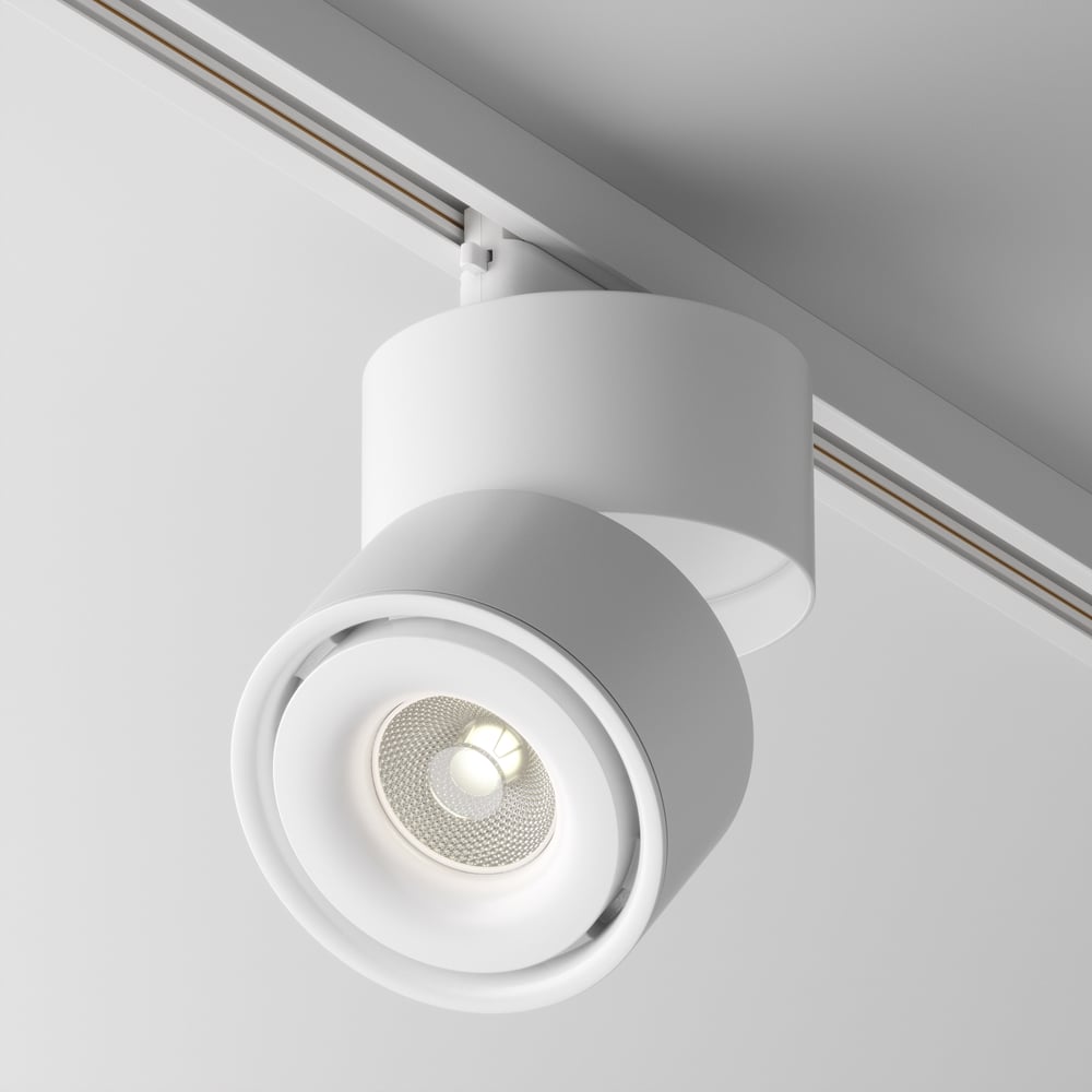 Изображение товара Трековый светильник MAYTONI Yin 15W LED белый алюминий IP20 для шинопровода