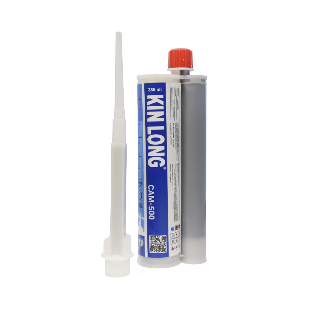 Изображение товара Химический анкер Kin Long CAM-500 385 мл - двухкомпонентный эпоксидный клей для надежного крепления