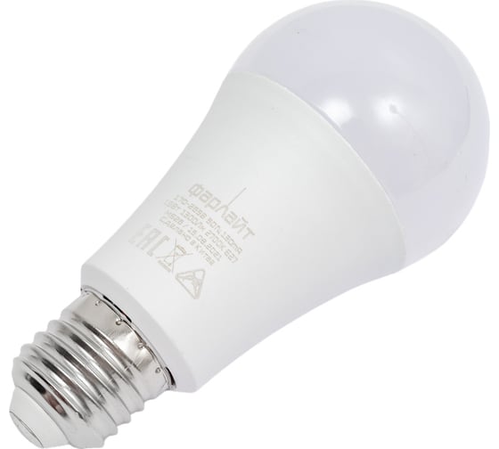 Изображение товара Светодиодная лампа Фарлайт А60 15Вт 2700К Е27 FAR000005