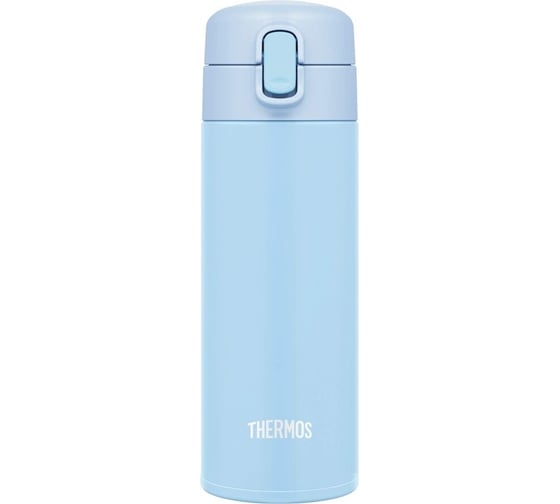 Изображение товара Термокружка THERMOS FJM-350 LB 0.35 литра, с трубочкой, голубая 562524