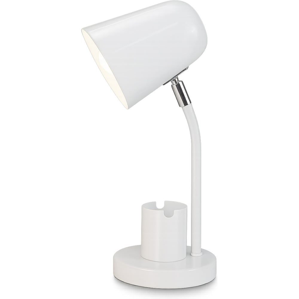 Изображение товара Настольный декоративный светильник Фарлайт "modern office" с органайзером белый е14 FAR002316