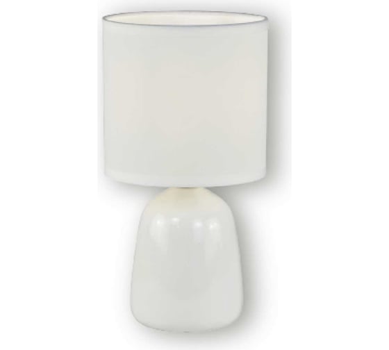 Изображение товара Настольный декоративный светильник Фарлайт "капля" белый е14 FAR002308