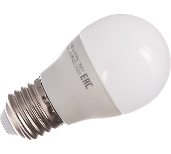 Изображение товара Светодиодная лампа Фарлайт G45 10Вт 4000К Е27 FAR000073