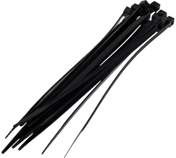 Изображение товара Нейлоновые стяжки Fortisflex НСС EasyFix 5x160 мм, черный, 100 шт. 89925