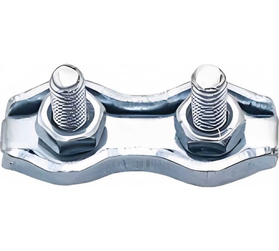 Изображение товара Соединитель троса Rizzel двойной, 5 мм, 2 шт. 00000433780