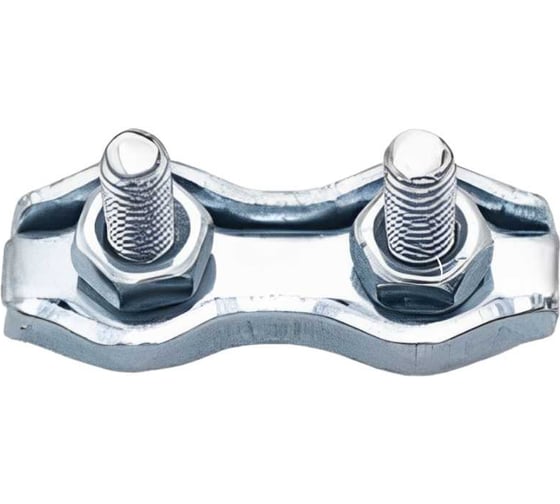 Изображение товара Соединитель троса Rizzel двойной, 2 мм, 2 шт. 00000433777