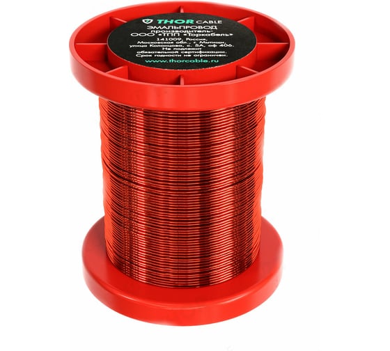 Изображение товара Обмоточный эмалированный провод Торкабель ПЭТВ-2 d-1,8 мм 0749524536496