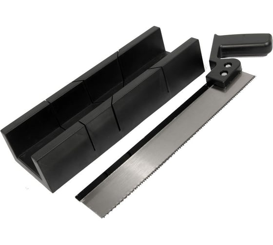 Изображение товара Стусло USP с ножовкой, 300мм*65мм, прямоугольное, черное 41231