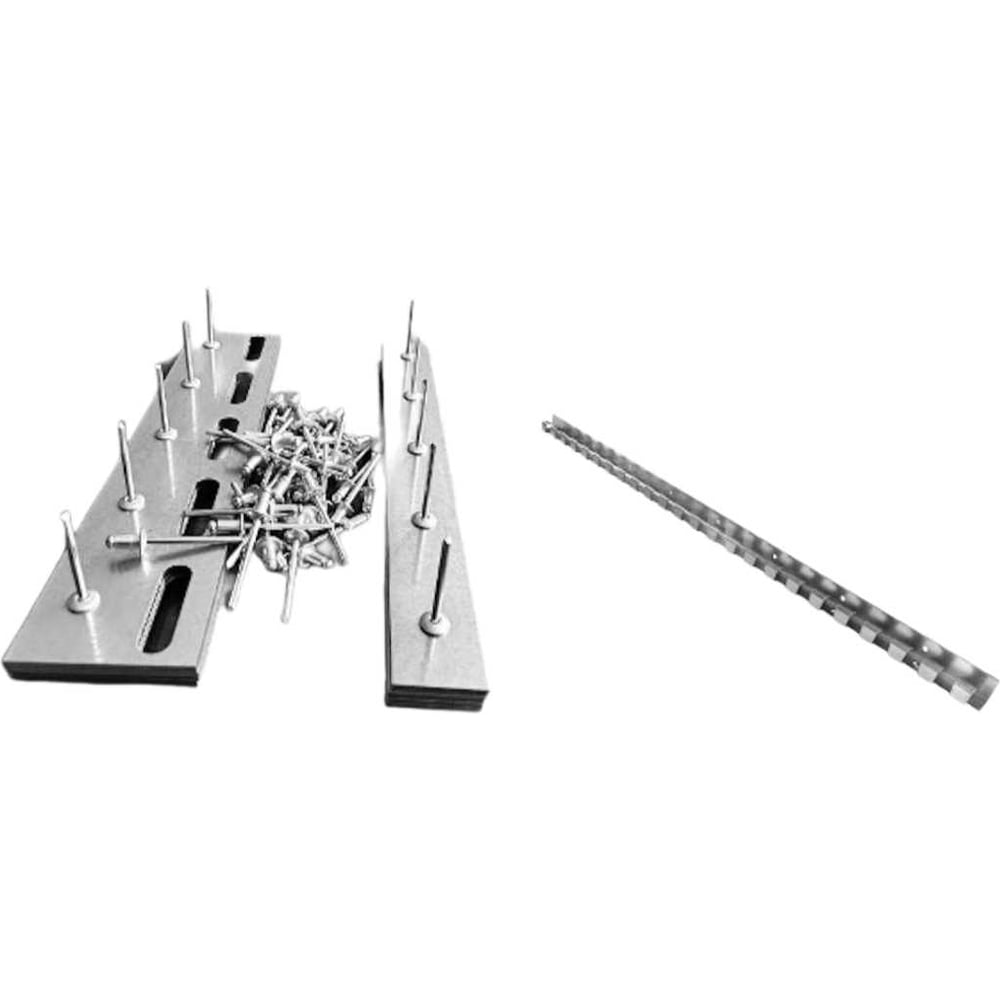 Изображение товара Комплект для монтажа вертикальных жалюзи Домовой Прошка из оцинкованной стали